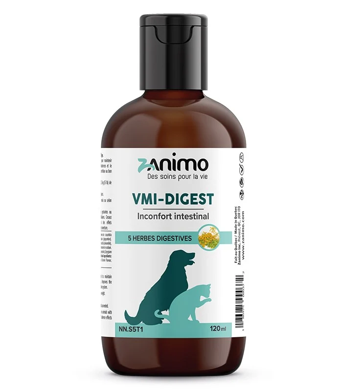 Produit pour la santé intestinale pour animaux Zanimo