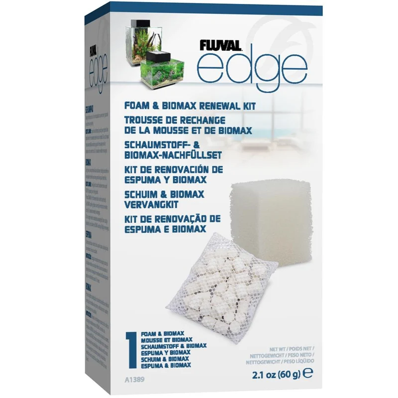 Trousse de mousse et de masse filtrante Bio-Max pour Edge Fluval