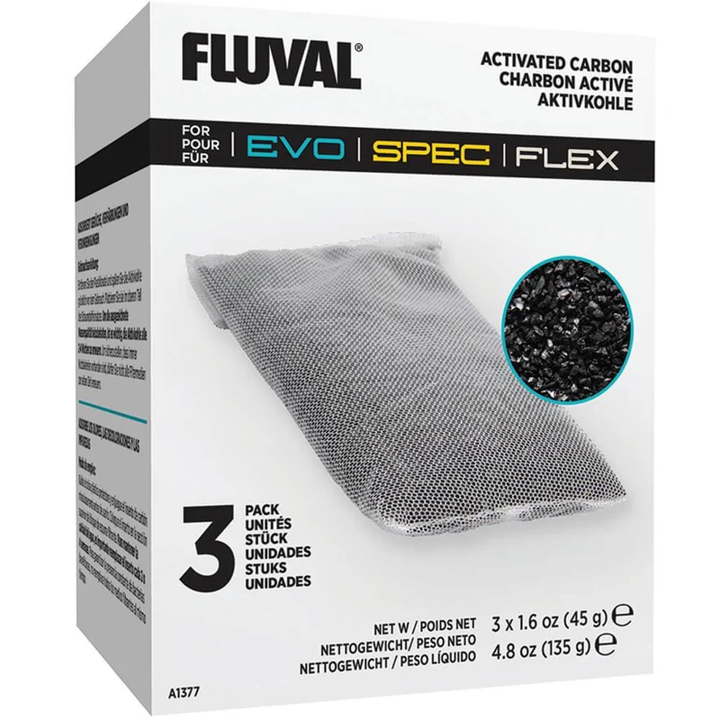 Sachet de Charbon boîte de 3 Fluval