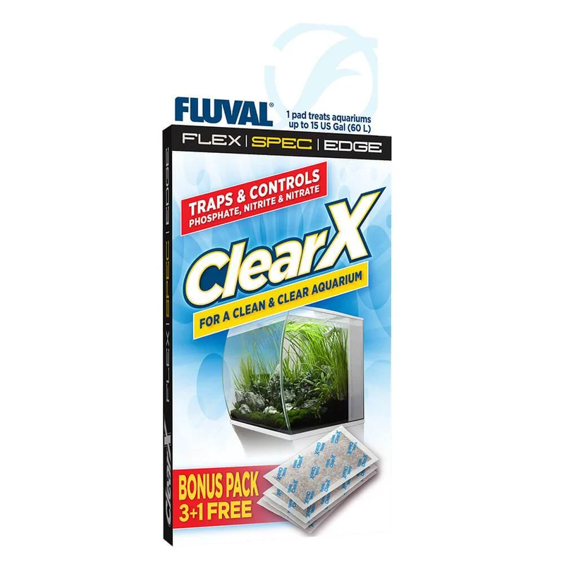 Sachets filtrants Clear-X paquet de 4 Fluval
