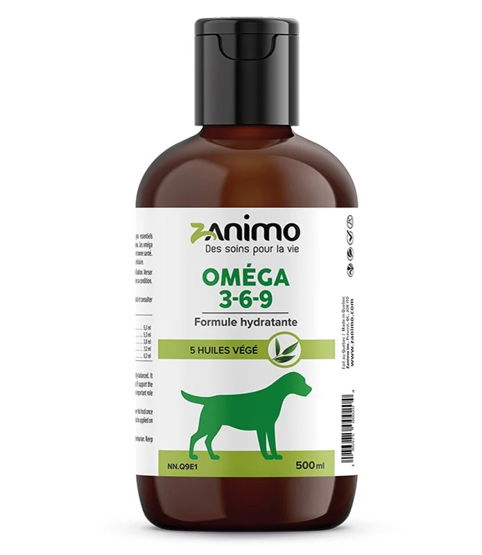 Santé peau et pelage, Oméga 3-6-9 Zanimo
