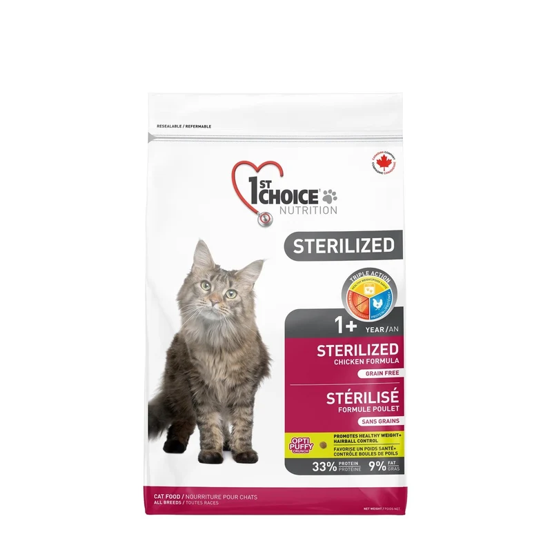 Nourriture 1st Choice Chat adulte Stérilisé