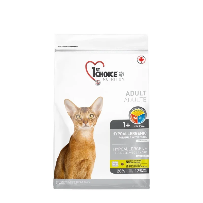 Nourriture 1st Choice Chat adulte hypoallergène