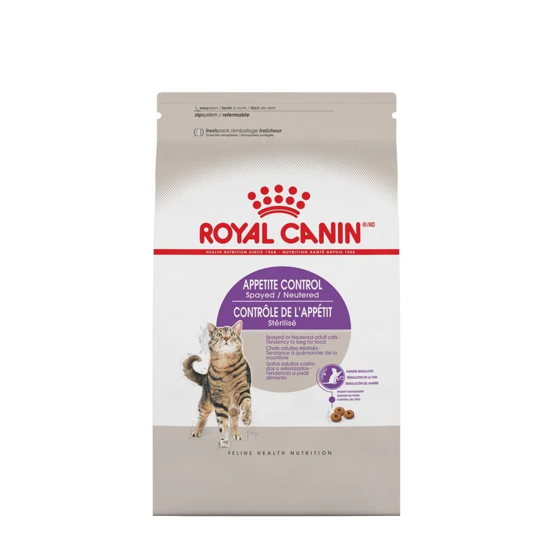 Nourriture Royal Canin pour Chat Formule Contrôle de l'appétit