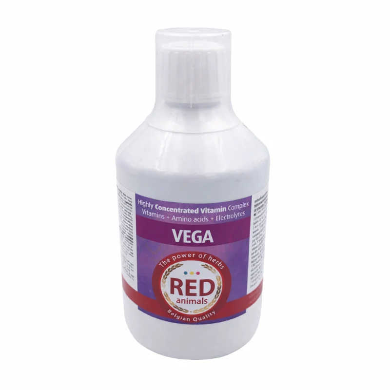 Vega Vit 500ml, (vitamines, acides aminés, électrolytes) Red Animals
