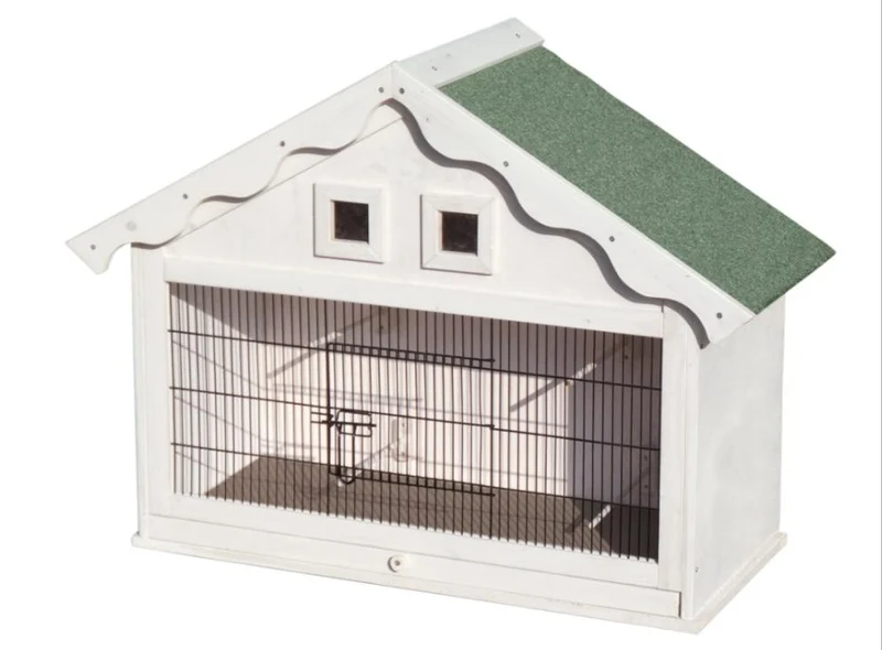 Woodland Volière murale Hyacinth Cottage Duvo+ 90 x 38 x 66 cm Blanc Vert