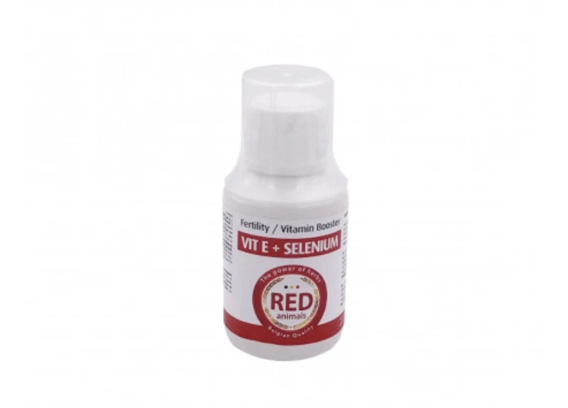 Vitamine E + Sélénium 100 ml (Booster de libido liquide) - Red Animals