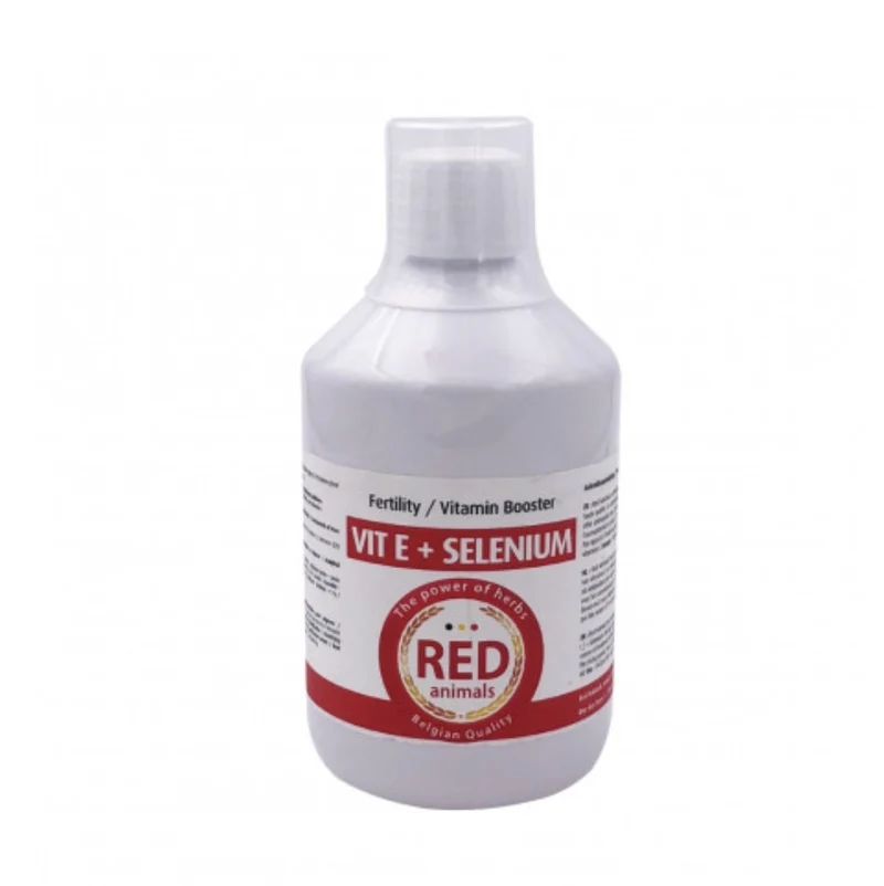 Vitamine E + Sélénium 500 ml (Booster de libido liquide) - Red Animals