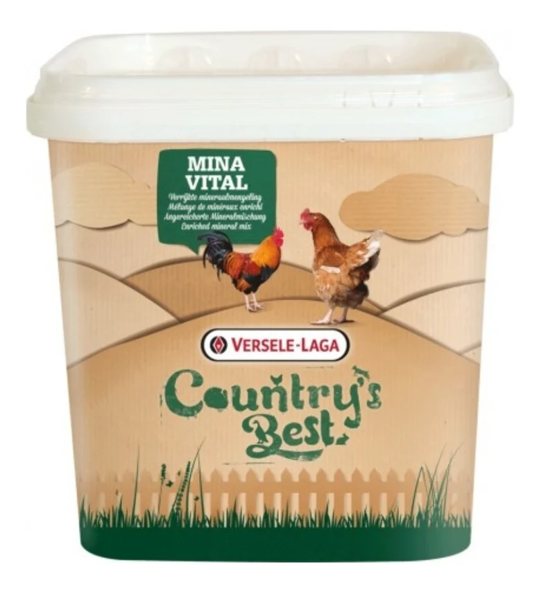 Country's Best MinaVital 4kg - Mélange De Minéraux, Vitamines Et Grit - Volaille