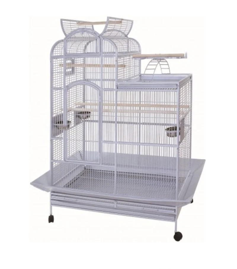 Cage pour perroquet blanc Vénus