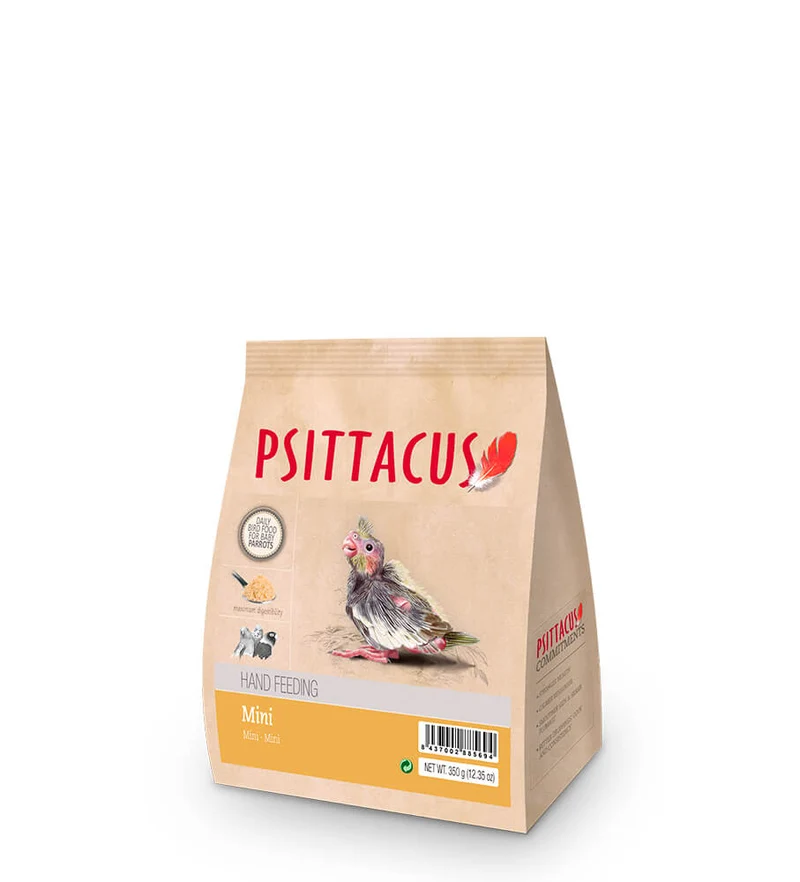 Psittacus Nourriture pour les mains Mini 350 grammes