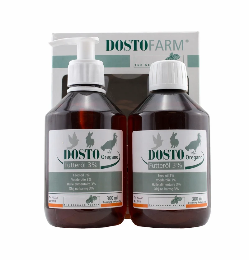 Tollisan Huile alimentaire d'origan Dosto 3% 2x300ml