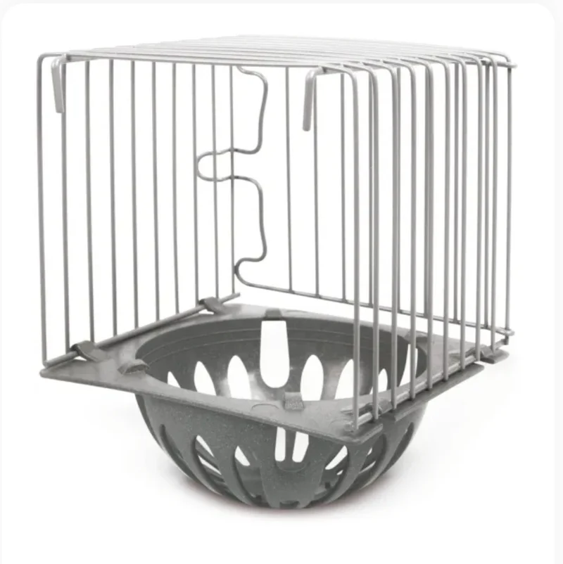 Nid suspendu avec nid en plastique 12x12x15cm (RECYCLABLE)