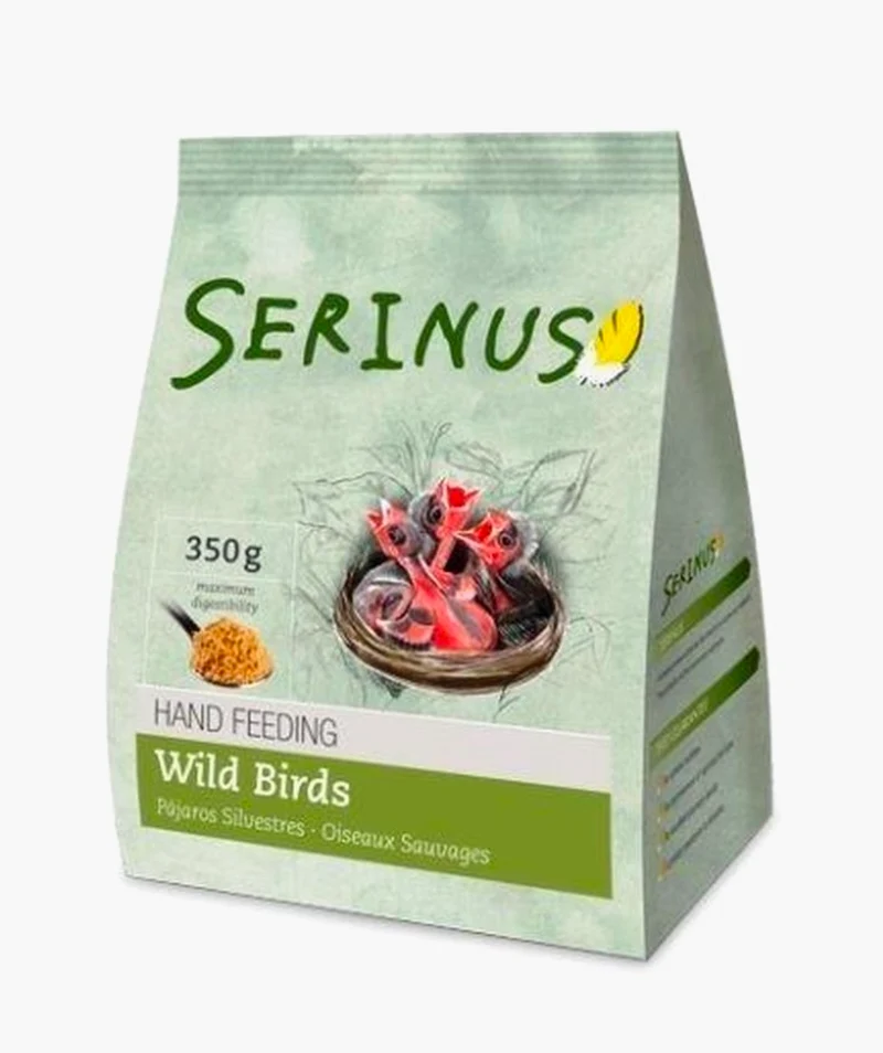 Aliment pour oiseaux sauvages Serinus (Psittacus) à la main – 350 grammes