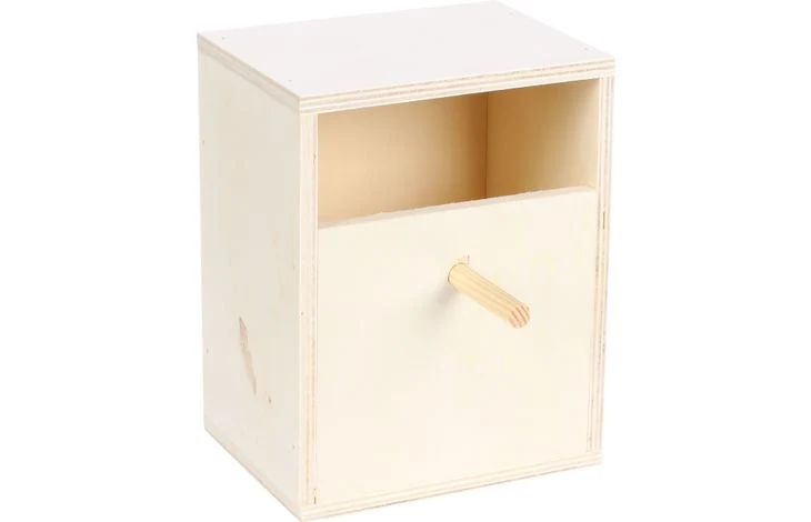 Nid de reproduction en bois exotique
