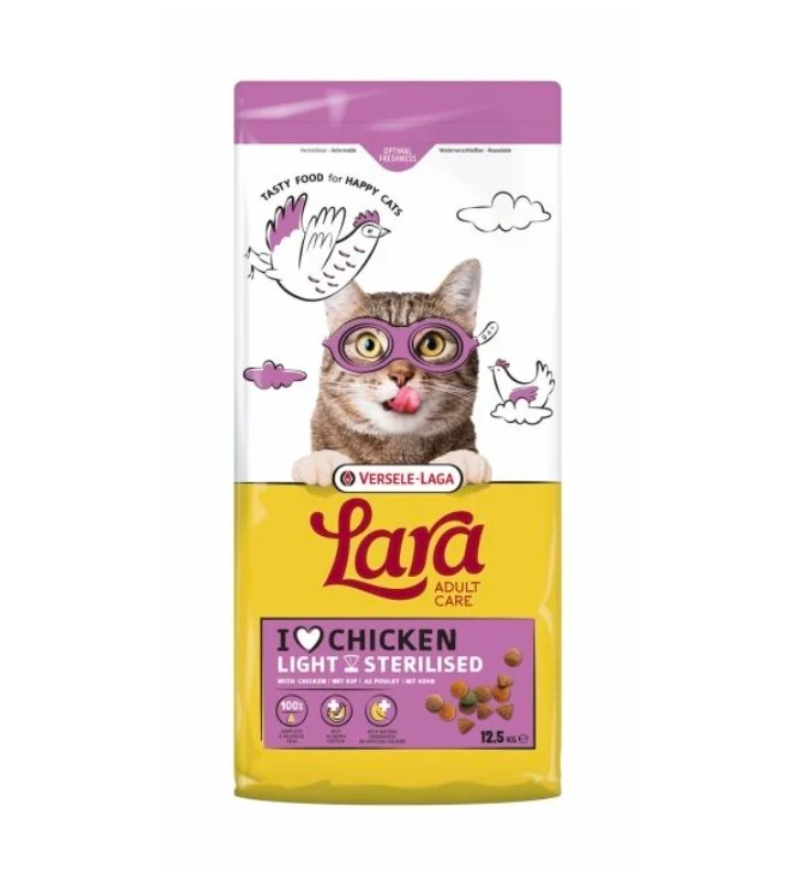 Croquettes pour chat adulte Soin Léger Stérilisé au Poulet 12.5 kg