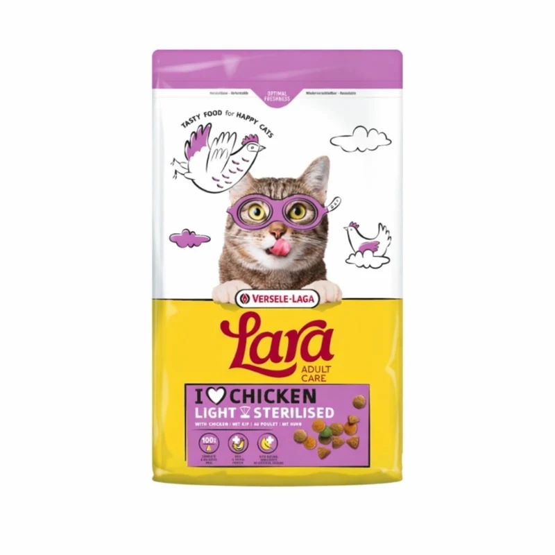 Croquettes pour chat adulte Soin Léger Stérilisé au Poulet 1.9 kg