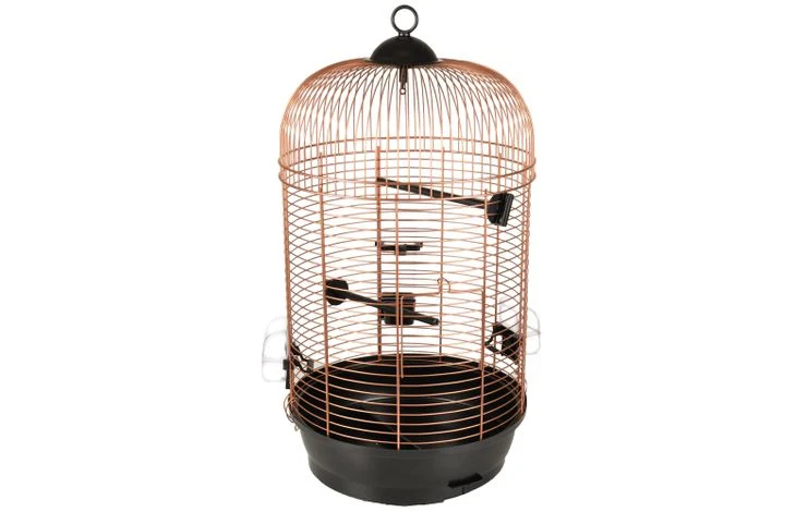 Cage à perruches Sanne 2 Cuivre - Noir