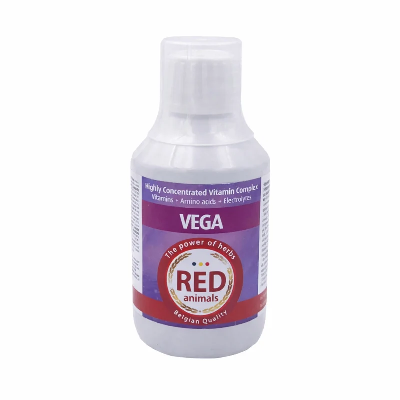 Vega Vit 100ml, (vitamines, acides aminés, électrolytes) Red Animals