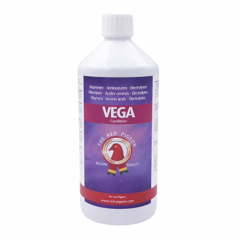 Vega Vit 1L (vitamines, acides aminés, électrolytes) Animaux Rouges