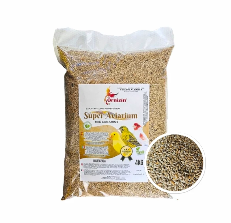 Excellent mélange SUPER AVIARIUM Graines Canari Light 4kg Ornizìn