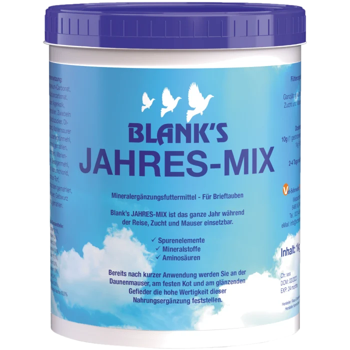 Blank's JAHRES-MIX 1kg Tollisan