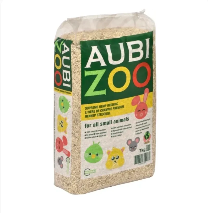 PAILLE DE CHANVRE AUBIZOO 7KG