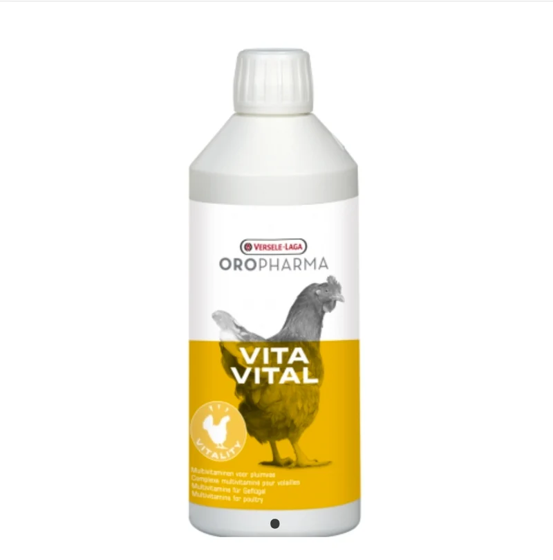 Oropharma VitaVital 500 ml - Complexe multivitaminé liquide - Vitamines pour volaille