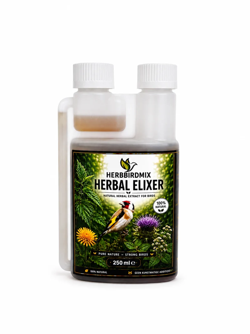 Nouvel élixir à base de plantes 250 ml - La puissance de la nature - Tout-en-un - Mélange d'herbes pour oiseaux