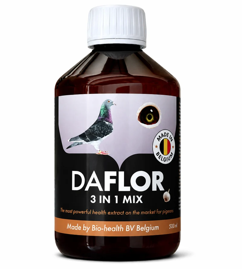 Nouveau Daflor Mélange 3 en 1 500 ml - Pigeons - Sans ail