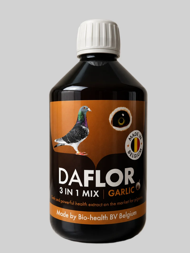 NOUVEAU Daflor Mélange 3 en 1 500 ml - Pigeons - À l'ail