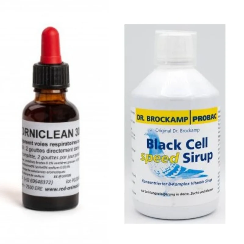 Orniclean 30ml + Sirop Cellule Noire 500ml