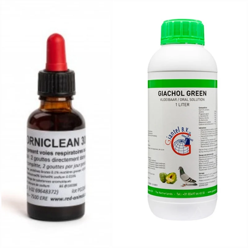Orniclean 30ml + Giachol Vert 1L