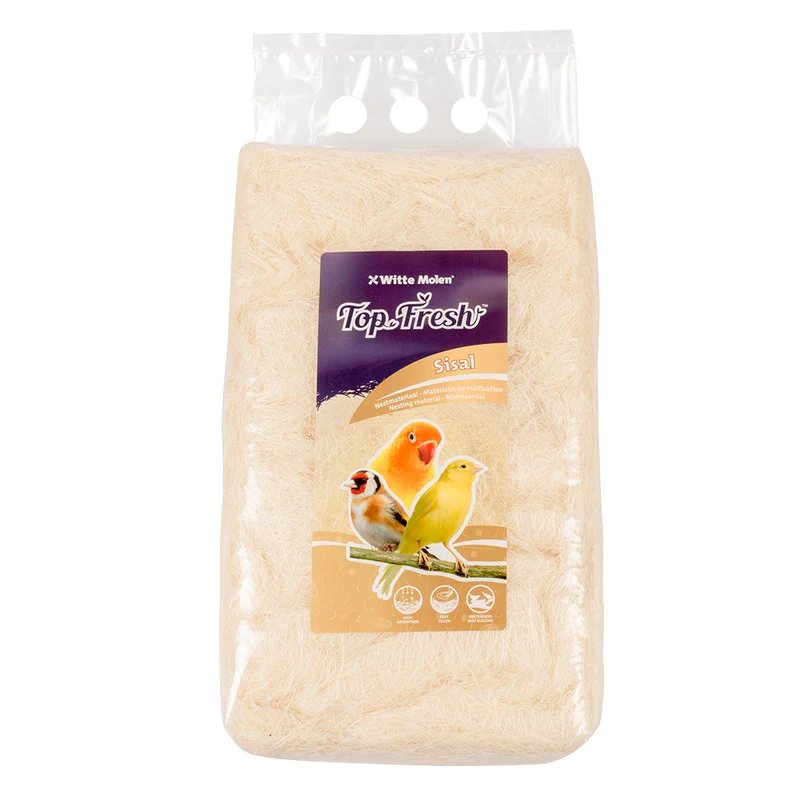 Sisal blanc frais de qualité supérieure, 500 grammes, moulin blanc