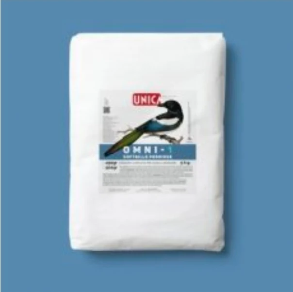 Bouillie Unica Omni1 Softbill 500 grammes (aliment d'élevage pour insectivores)