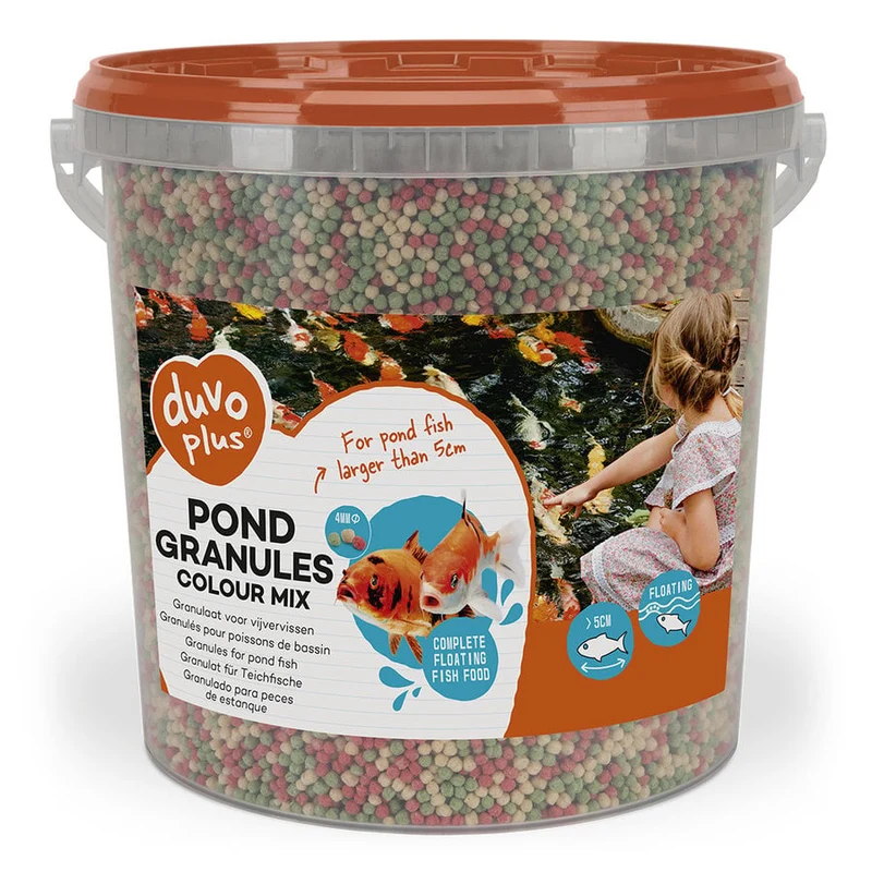Granulés Duvo+ pour bassin, mélange de couleurs 3L