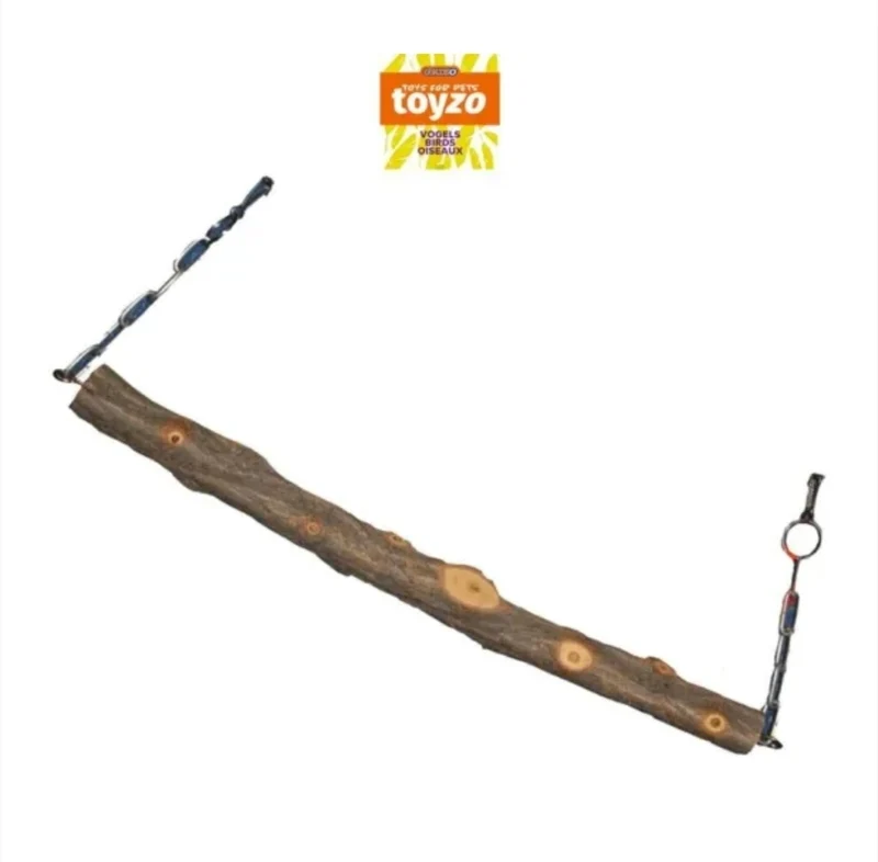 Perchoir en bois + chaîne 40 cm BSP3515