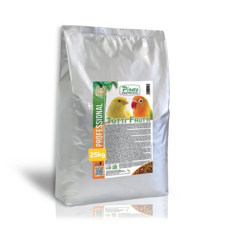 Pâté de fruits tropicaux Tutti Frutti 25 kg - Pineta Zootecnisi