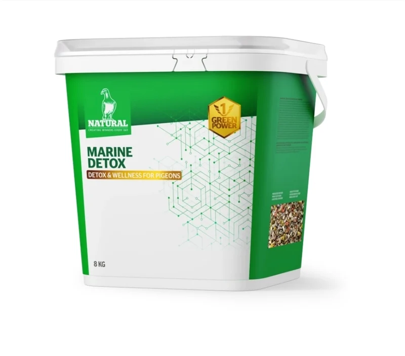 Green Power, Détox Marine « Détox et Bien-être 4 Pigeons » 8 kg, Naturel