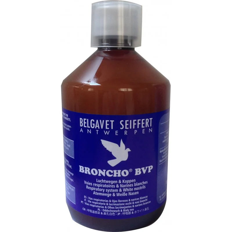 Broncho BVP 500 ml Belgavet (Tout-en-un, voies respiratoires)