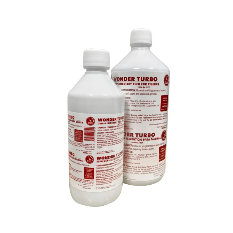 Wonder Turbo 1L (Amélioration de la digestion, de la santé intestinale et...) - Wonder Pigeon