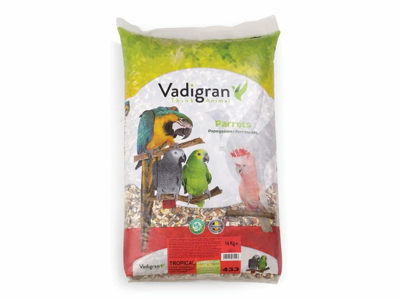 Perroquet tropical 14 kg (fruits et noix) - Vadigran