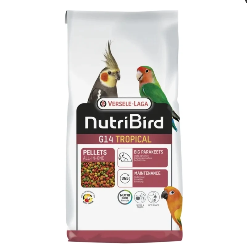 NutriBird G14 Tropical 3 Kg - Granulés Alimentaires