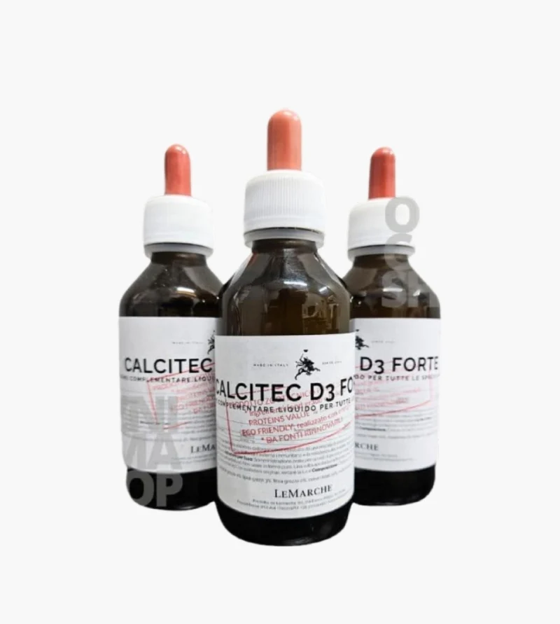 Calcitech - D3 - Forte 100 ml Unica (Calcium D3 et vitamines liquides)