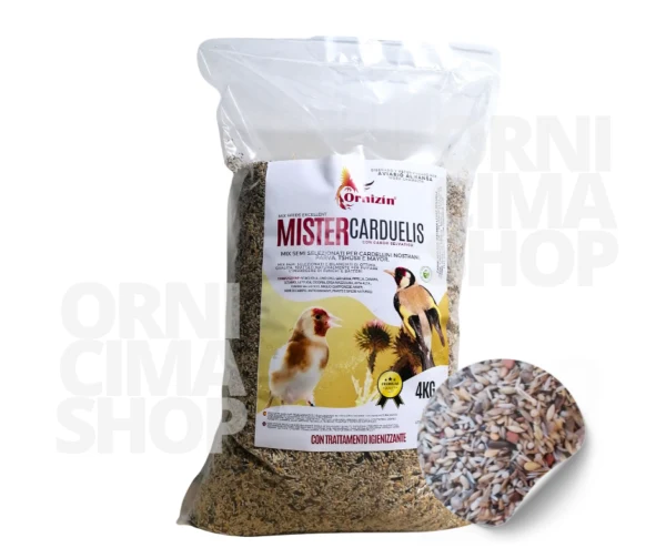 Excellent MISTER CARDUELIS 4kg - Chardonnerets - Graines Spéciales ( ¹ ) Ornizin
