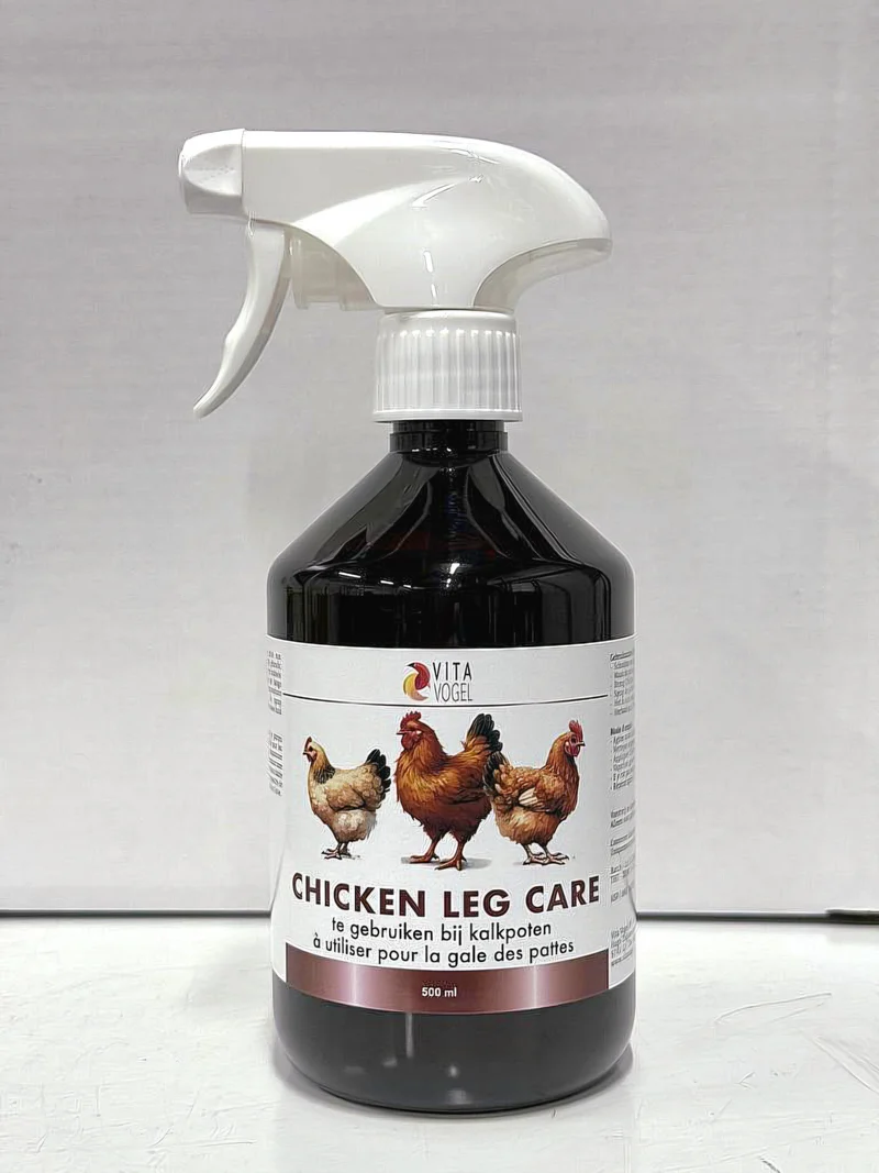 Soin des pattes de poulet 500 ml - Traitement des pattes squameuses - Vita Vogel