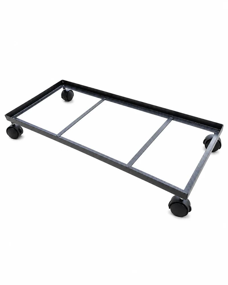 Socle en métal (pour cage grillagée blanche 102cm)