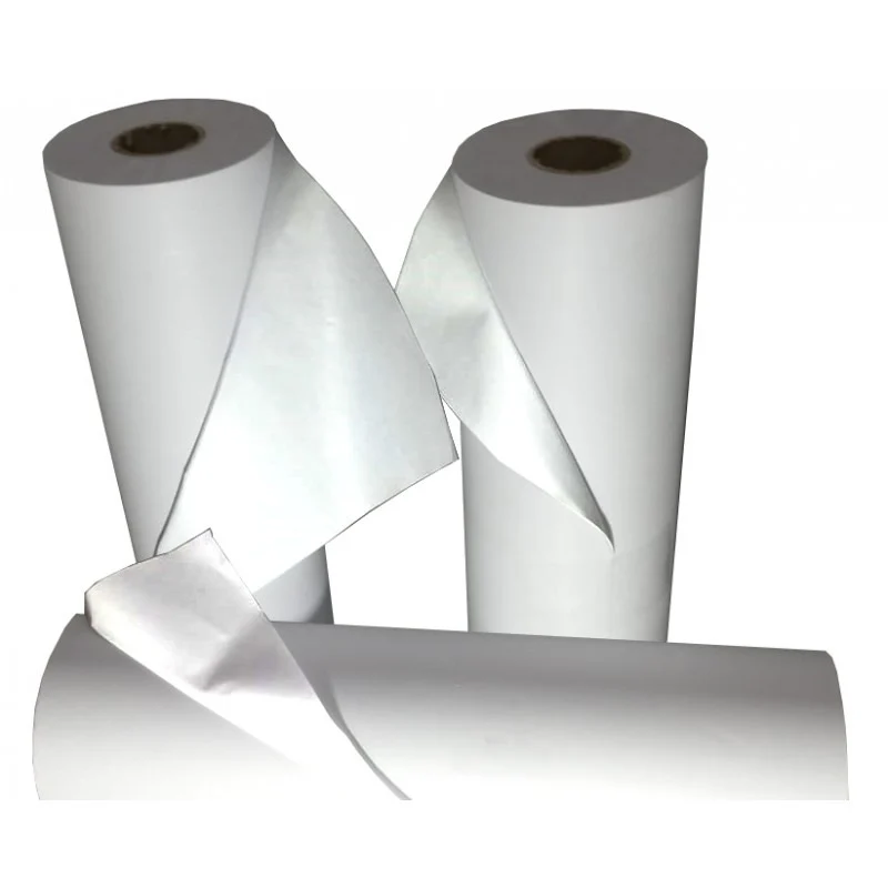 Rouleau de papier blanc fin imperméable - 35 cm - 100 m - Moldes Ave