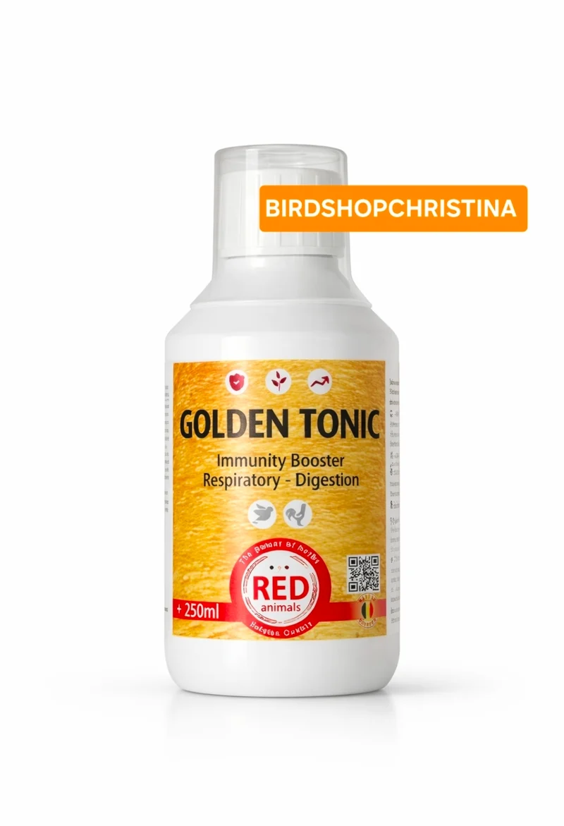 Golden Tonic Tout-en-un 250 ml (Toutes saisons) - Animaux rouges