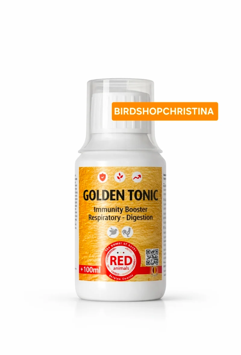 Golden Tonic Tout-en-un 100 ml (Toutes saisons) - Animaux rouges